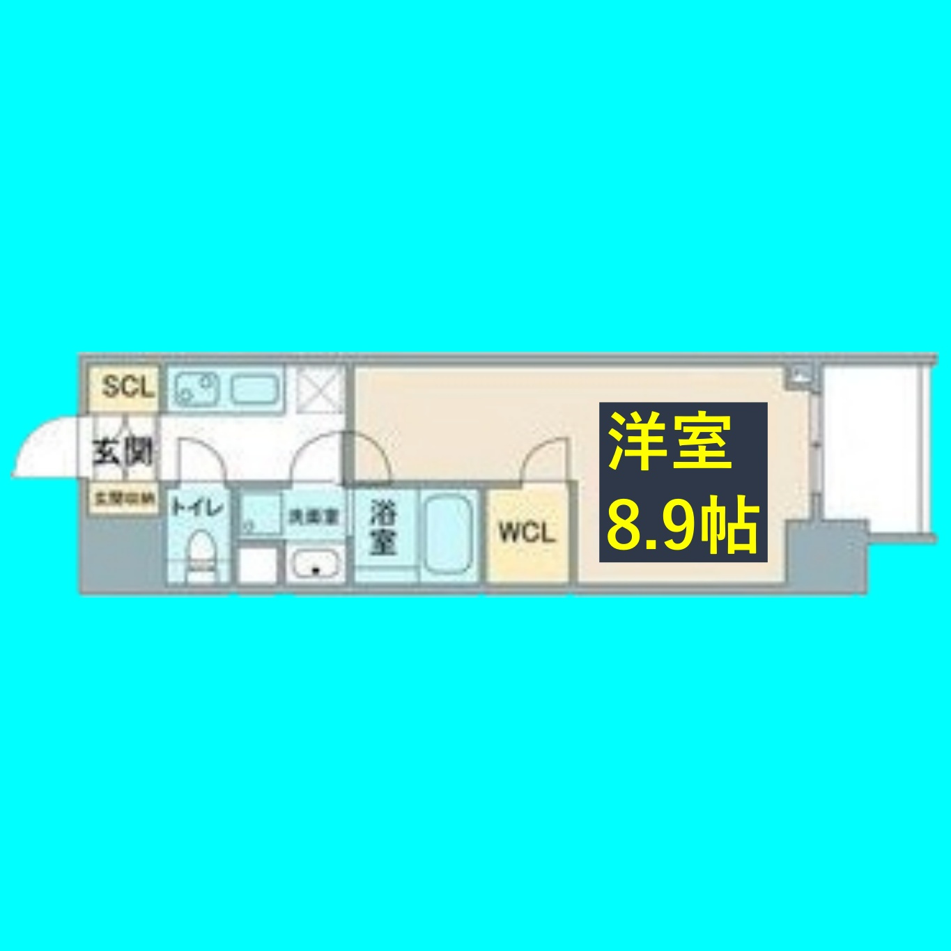 スリーアイランドタワー久屋大通の間取り