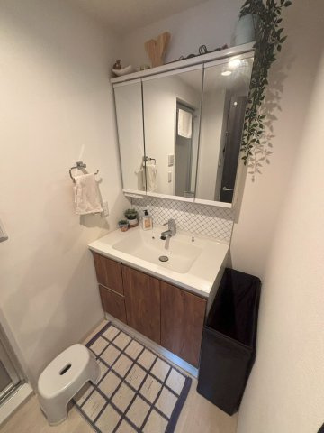 クレッセント二子多摩川Ⅱの独立洗面台