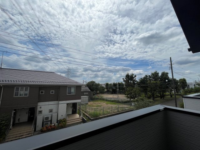 横浜市青葉区あざみ野南 1期の展望|2階バルコニーからの眺望