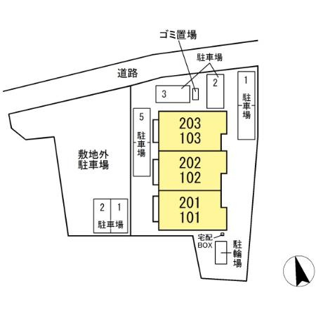 ジュモンターニュの地図