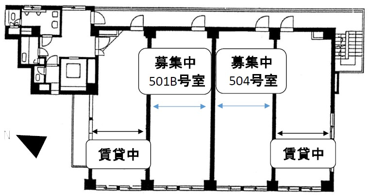 28山京ビルの間取り