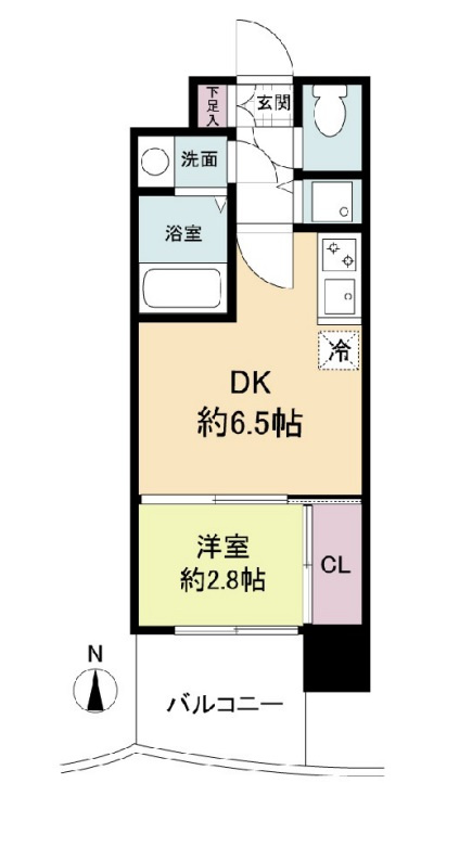 セレニテ日本橋プリエの間取り