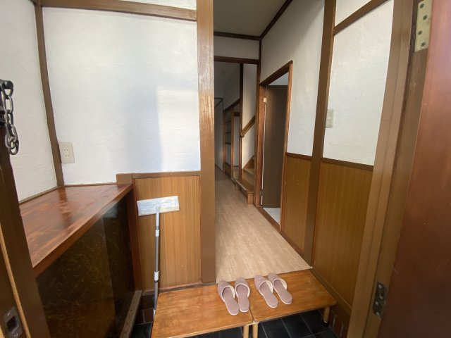所沢市上安松の玄関