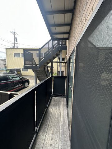 ブリス南島のバルコニー