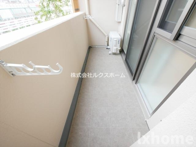 レシオ千里丘のバルコニー|開放的で明るい空間を演出してくれるバルコニーです