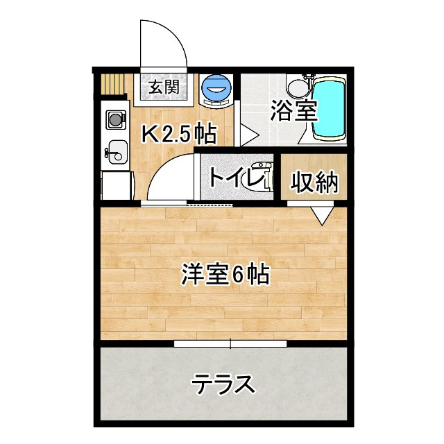 コーネリアの間取り