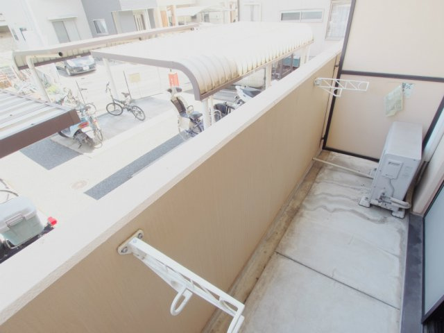 サンシャインのバルコニー