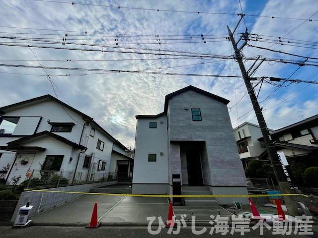 茅ヶ崎市松風台　新築戸建の外観|現地外観