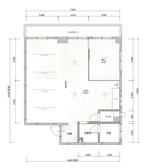 【間取り】 | ピロティ南青山 |  