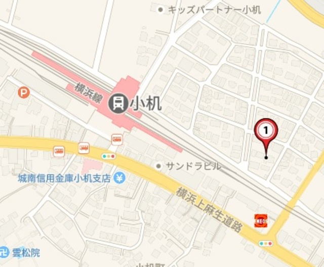 新横浜スタジアムサイドの地図|案内図