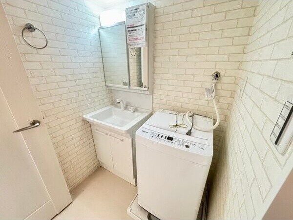 グランソレイユの洗面所