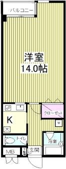 【間取り】 | ＦＲＥＳＣＡ神宮前 |  