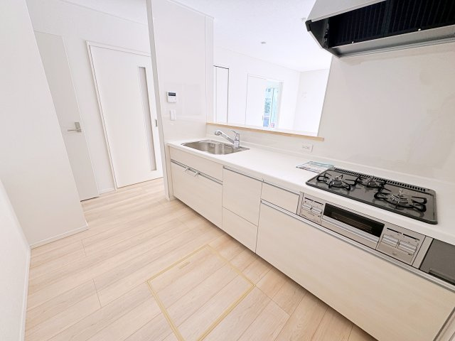 新築戸建・新築建売　郡山市字城清水【耐震+制震】桜小・郡山三中のキッチン