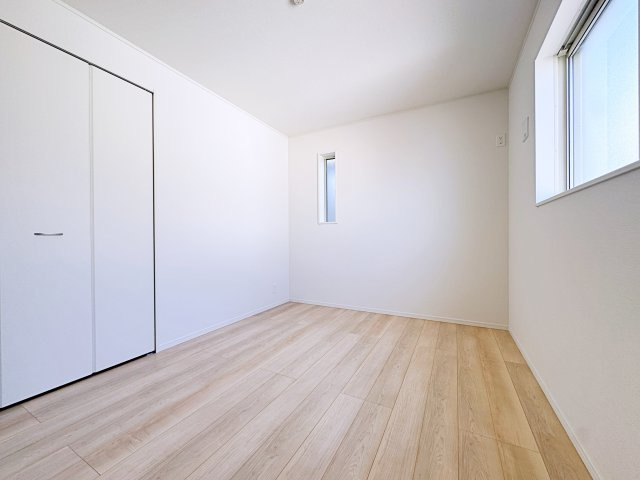 新築戸建・新築建売　郡山市字城清水【耐震+制震】桜小・郡山三中の洋室