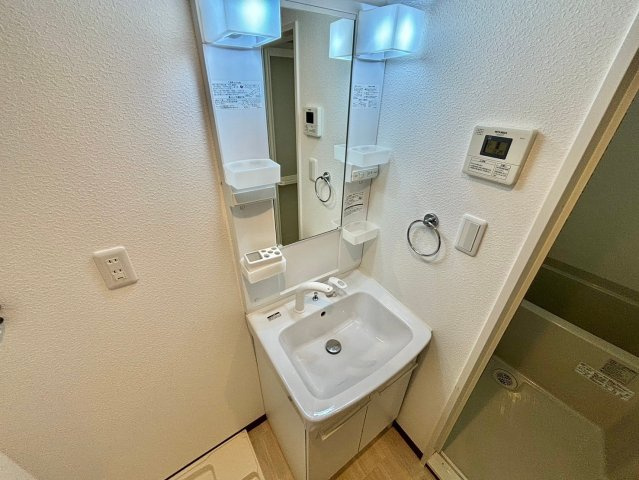インタービレッジ土山二番館の独立洗面台