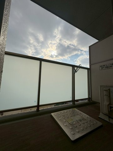 スプランディッドキャトルのバルコニー