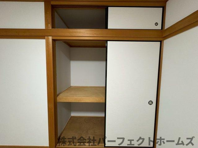 津田東町3丁目中古戸建の収納|収納のためのスペースです