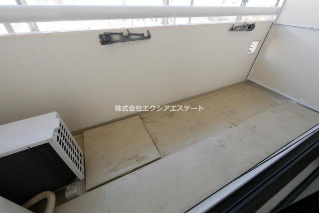 フェルザ住之江公園のバルコニー