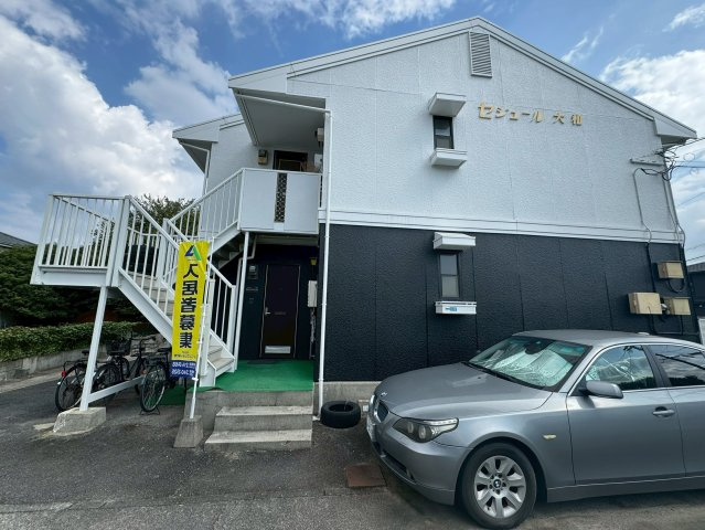 熊本市中央区　一棟アパートの外観