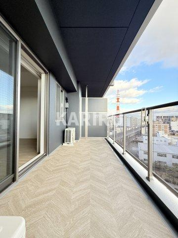 アーバンパーク淡路のバルコニー