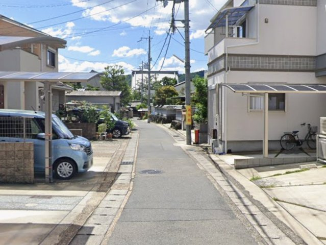 【前面道路含む現地写真】 | 山科区西野広見町　中古戸建