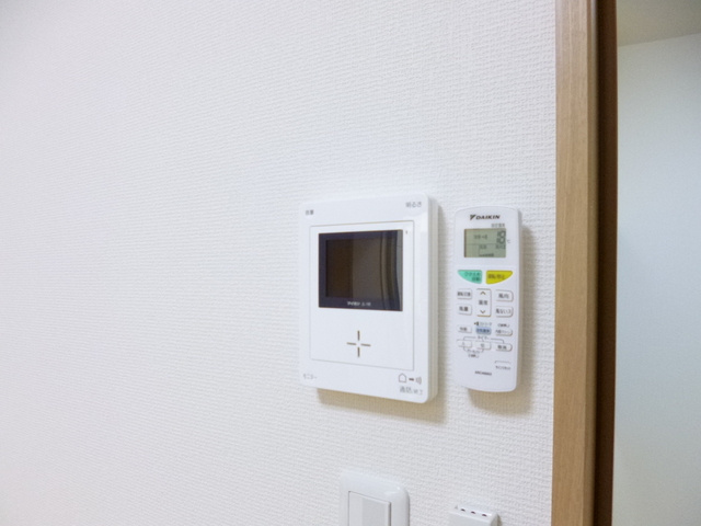 サンステージ諏訪のセキュリティ|モニター付きのインターフォン完備しています☆