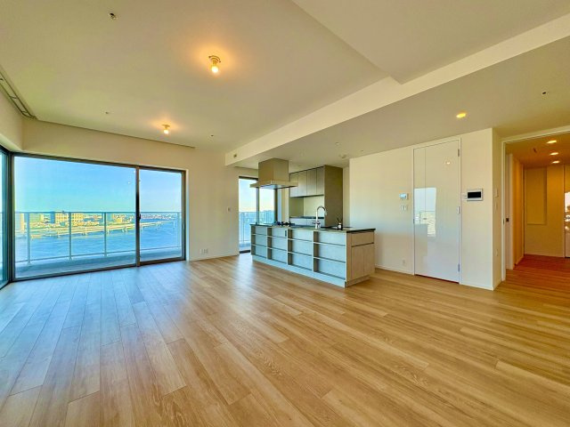 SKY DUO PARK VILLAGE T棟 30階の居間・リビング