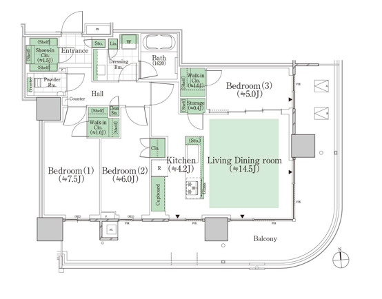 SKY DUO PARK VILLAGE T棟 30階