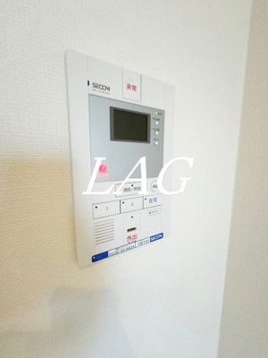 【セキュリティ】 | リブリ・リア コート | モニター付きインターフォンです。