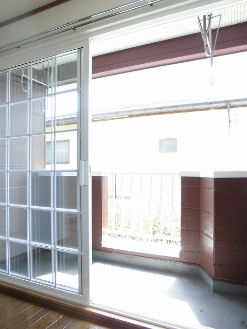 ハピネスヴィレッヂＢのバルコニー|バルコニー