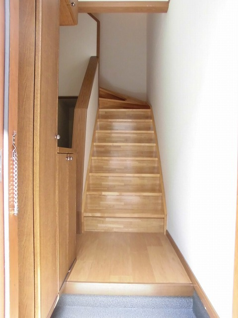 ハピネスヴィレッヂＢの玄関|玄関