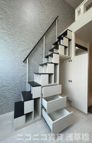 ハーモニーテラス新小岩Ⅱの収納|別号室イメージの為、現状を優先致します。