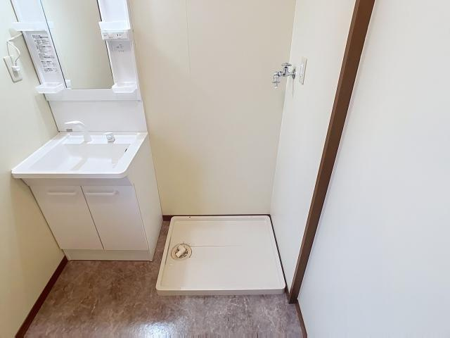 シャーメゾン北町B棟の洗面所