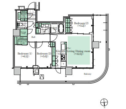 SKY DUO PARK VILLAGE T棟 35階