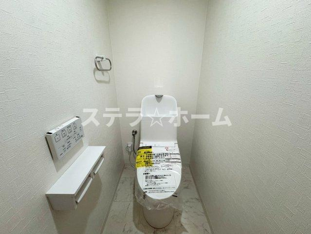 秀和南茨木レジデンスのトイレ|コンパクトで使いやすいトイレです