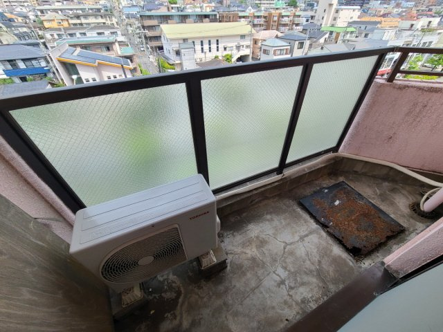 ザ・シティ御影のバルコニー