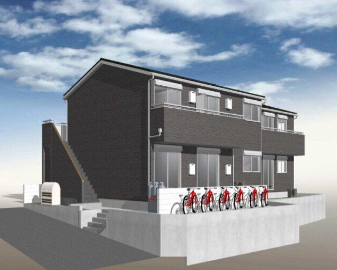 エステージ船橋ノースの外観パース