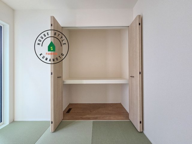 熊本市北区池田3丁目第1₋2棟（1号棟）の収納|収納には困りません。