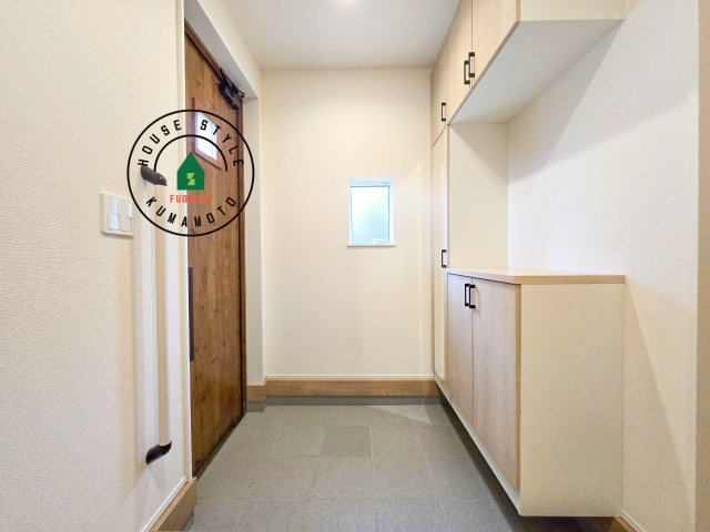 熊本市北区池田3丁目第1₋2棟（1号棟）の防犯設備|二重ロックでしっかり防犯対策ができます。