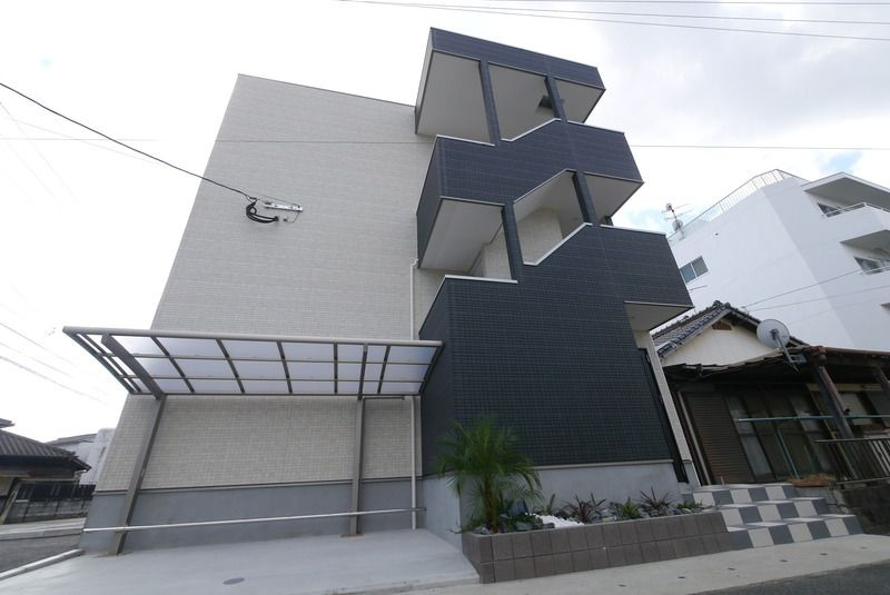 ジリオ鳥栖のその他共用部分|駐輪場に自転車も停められます♪