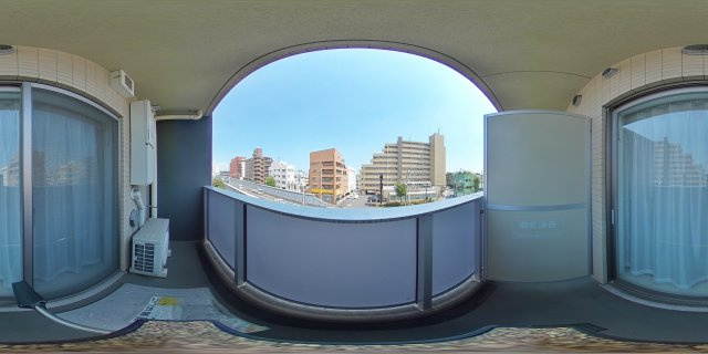 【バルコニー】クレヴィスタ練馬桜台Ⅱ