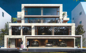 【完成予想図】 | LDK58帖以上+主寝室41帖+駐車4台+ルーバル付6S2LD2K建物参考プラン（建物面積510.16平米）