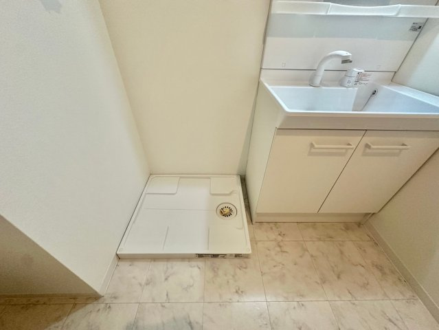 キャッスルコート西新町の洗面所