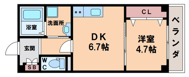 【間取り】 | ガルデニア天王寺南