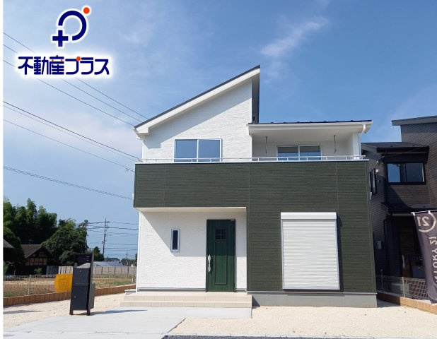 水戸河和田　3期の外観|深緑と白のおしゃれな色合いの外観です♪