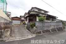 上三緒　建築条件無し100坪売地の画像