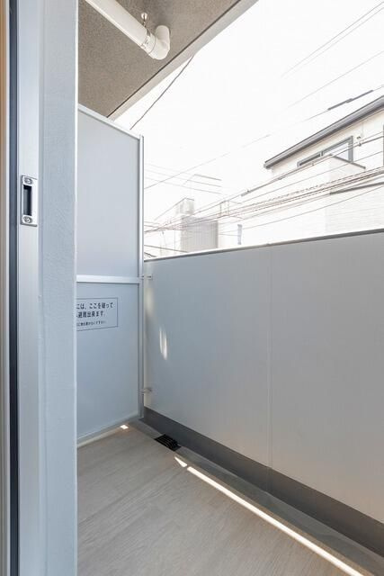 アジールコート三宿テラスのバルコニー