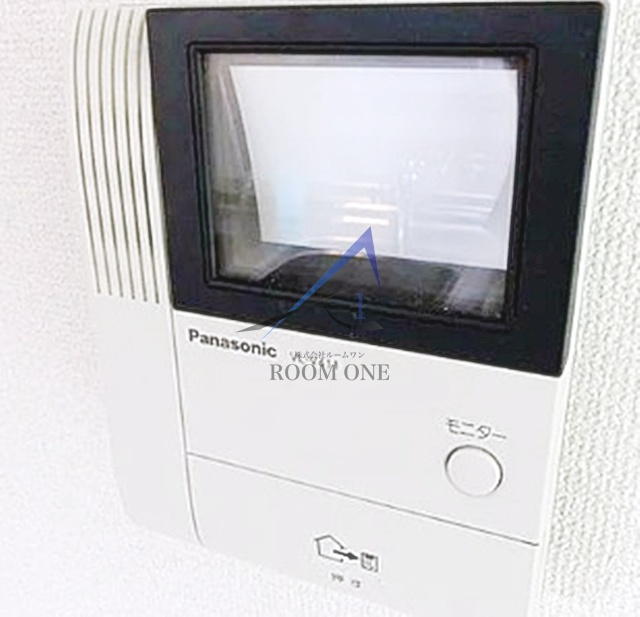 パインハイムのセキュリティ|モニター付きインターホンです。