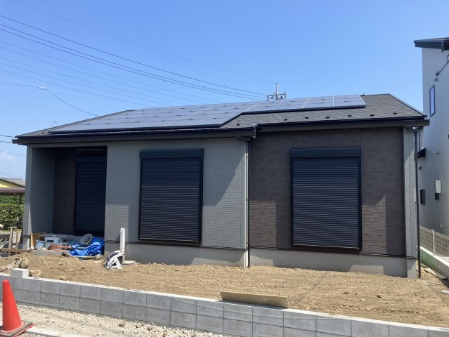 【外観】 | 高崎市八幡町　平屋新築