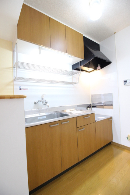 カントリーハイムむらたⅠ番館のキッチン|２口コンロ設置可能です★